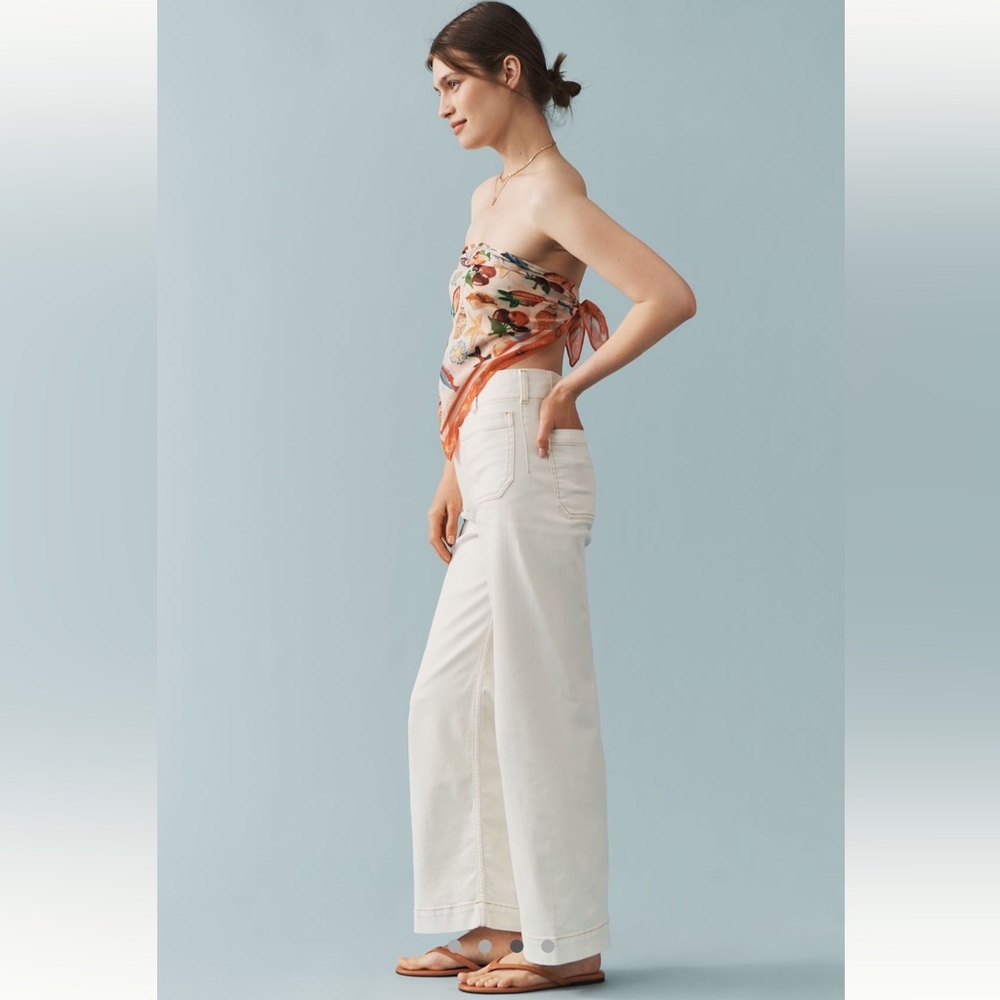 The Colette Full length Wide Leg Jeans